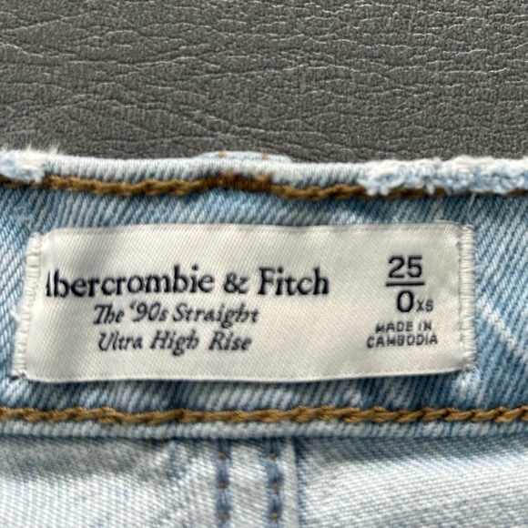 Abercrombie & Fitch Sky Blue Straight Jeans - Picture 7 of 7